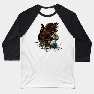 Cat playing Baseball T-Shirt